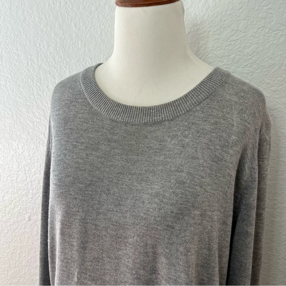 LULULEMON Bring It Backbend Sweater Gray - Picture 5 of 10